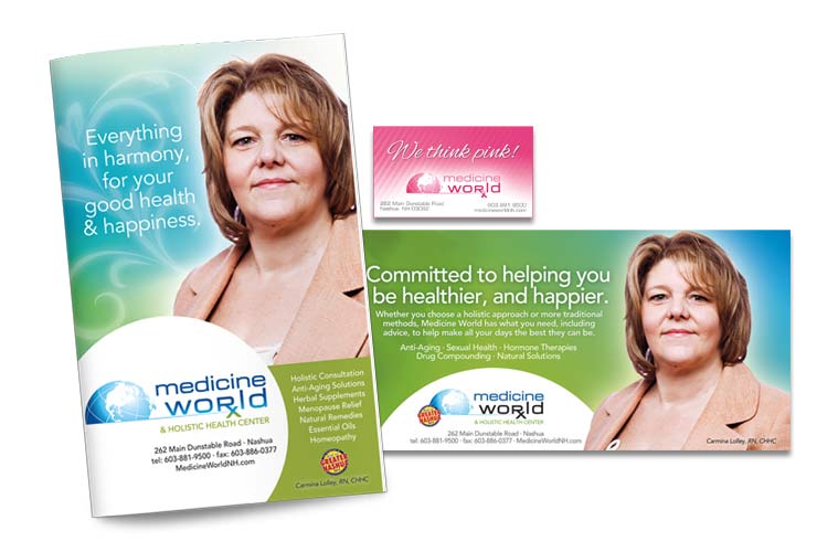 4 color ads for Medicine World